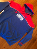 Very clean New York Giants Nfl Red/Blue hoody sz Adults L