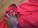Vintage Red Polo Ralph Lauren Jacket Adults L