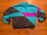 Vintage Nike Grey Tag 90s Grape Windbreaker sz Adults Xl