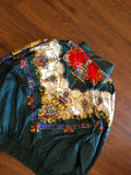 Vintage south Harbour Green Design jacket sz M