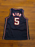 Vintage New Jersey Nets Jason Kidd Stitched Jersey sz Xl