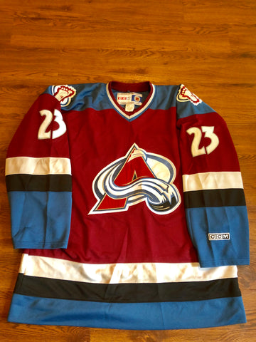 Vintage stitched Milan Hejduk Colorado Avalanche Nhl Jersey sz 2x