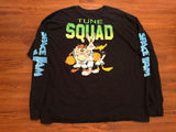Vintage toon squad black T-shirt