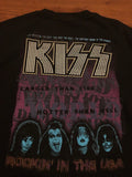 Vintage Kiss Rockband T-shirt sz xl