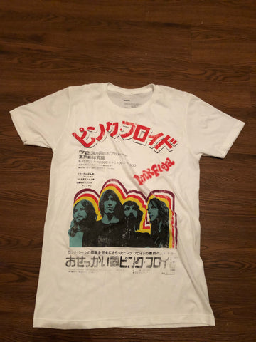 Vintage Pink Floyd Script T-shirt sz Small