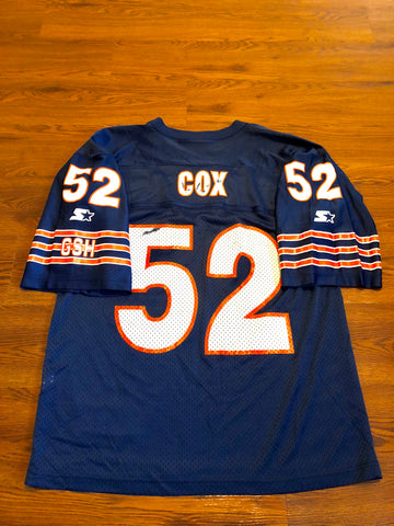 90's Brian Cox Chicago Bears Champion NFL Jersey Size 40 Medium – Rare VNTG