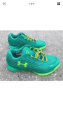 Steph Curry Green Under armour men’s shoes sz 9 9/10 Condition