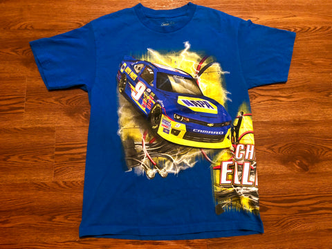 Vintage Camaro Chase Elliot NASCAR Racing T-shirt sz M