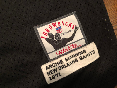 Vintage Mitchel And Ness Archie Manning New Orleans Saints Nfl Jersey –  KYVintage