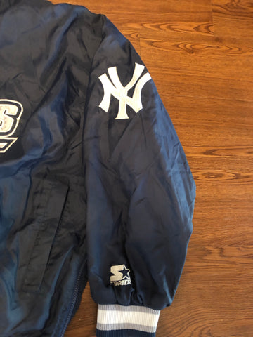 Vintage Starter New York Yankees Vneck Pullover Jacket sz Xl Adults –  KYVintage