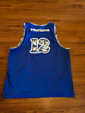 Vintage And1 Mixtape Tour The Professor #12 Stitched Jersey Xl