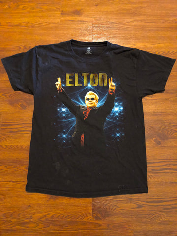 Vintage Rocket Man Elton John Tour T-shirt szM