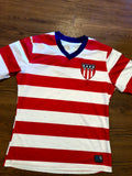 Vintage USA Umbro Soccer Striped Jersey sz Adults small