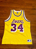Vintage Shaquille O’Neal Los Angeles Lakers Champion Jersey Great Condition