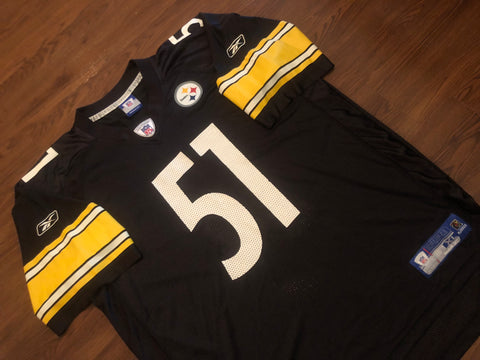 Vintage Pittsburgh Steelers James Farrior Jersey s xl – KYVintage